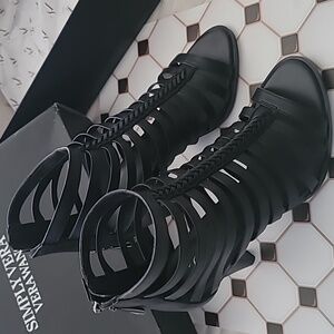Simply Vera Vera Wang  Gladiator Heels